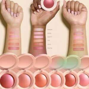 RARE BEAUTY Collection (3) Luminous Powder Blush: Cheer, Happy, Hope NEW in box